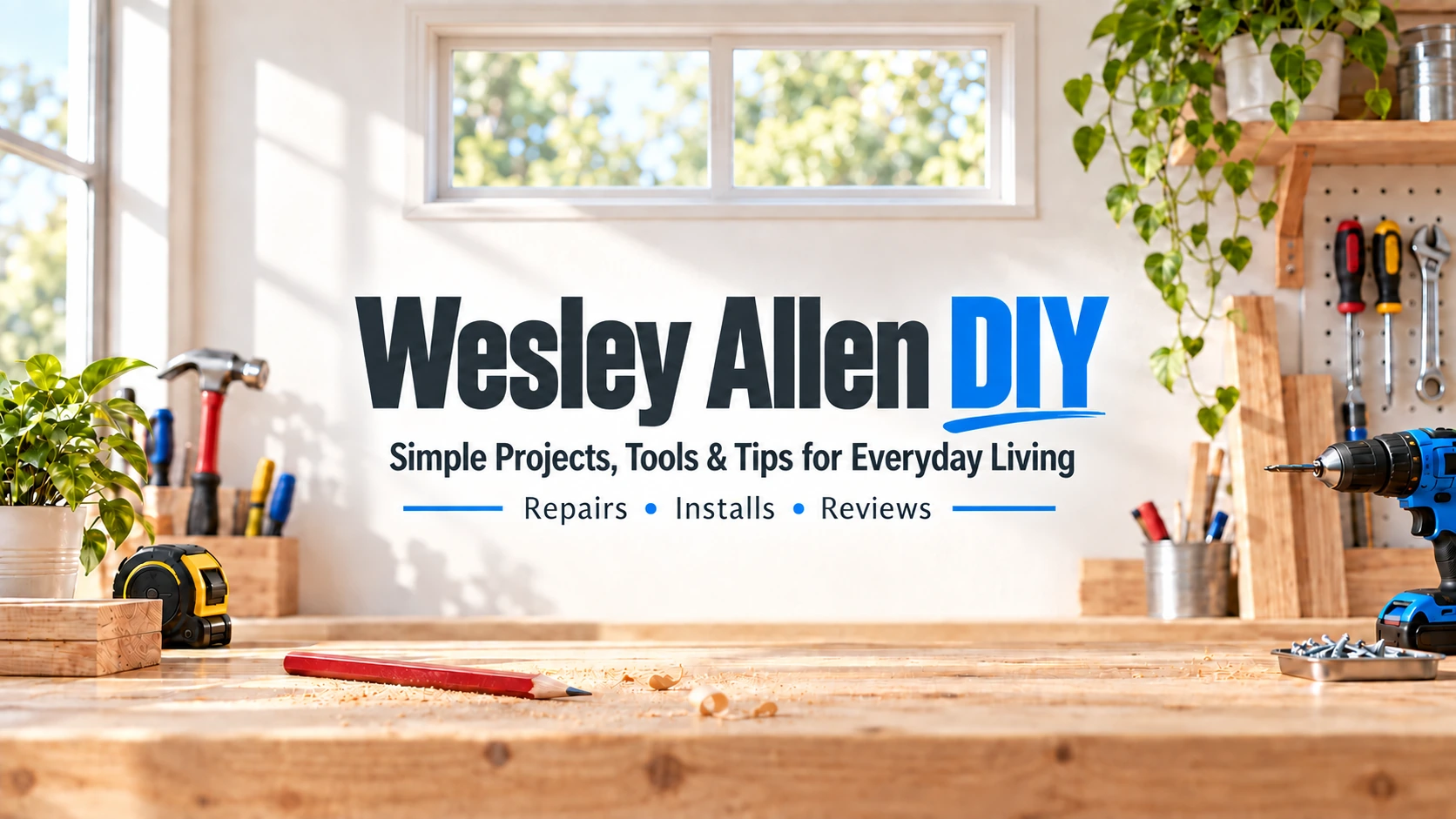 Wesley Allen DIY — Simple Projects, Tools & Tips for Everyday Living